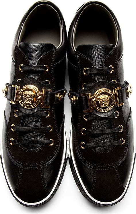 www versace soulier|versace black leather shoes.